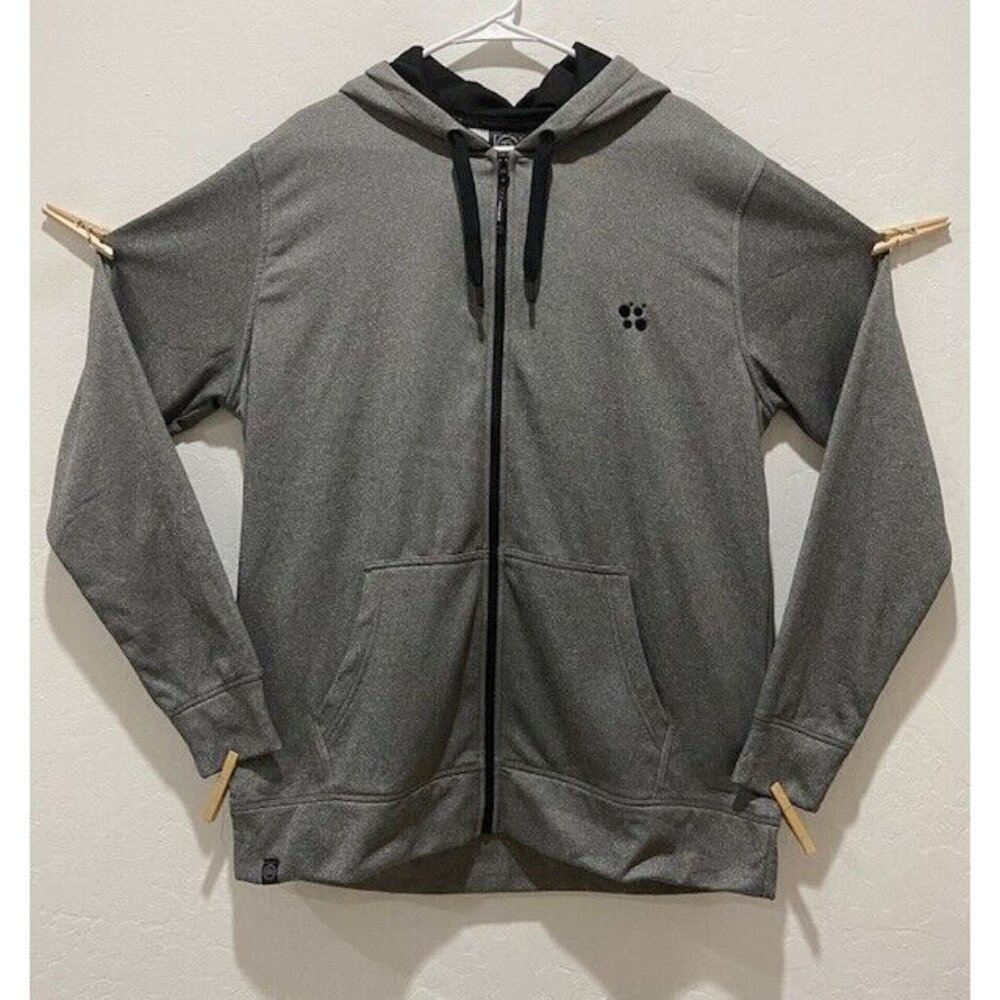 NWT Men's Stormtech Full Zip Hoodie Size XL Long Sleeve Water Repellent Grey